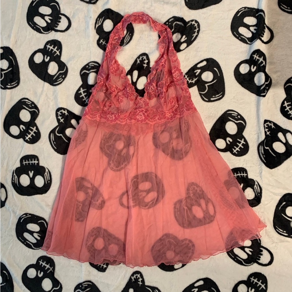 Y2K Victoria’s Secret halter neck slip dress